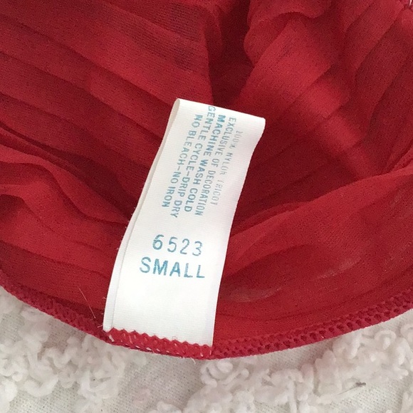 Vintage Sheer Maroon  Camisole - Picture 4 of 5